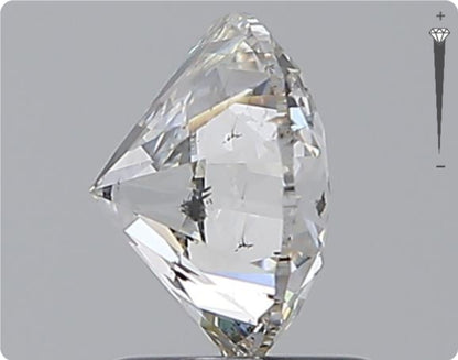 Diamant naturel 1,70 ct GIA | Couleur F | Pureté SI2 | Taille ronde | TB EX EX #D10383