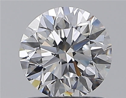 Diamant naturel 0,96 ct GIA | Couleur D | Pureté IF | Taille ronde | TB EX TB #D10385
