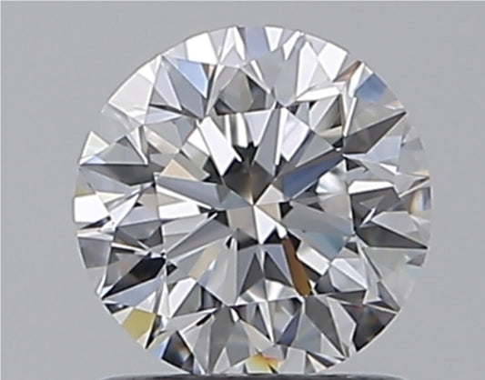 Diamant naturel 0,96 ct GIA | Couleur D | Pureté IF | Taille ronde | TB EX TB #D10385