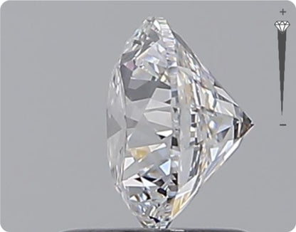 Diamant naturel 0,96 ct GIA | Couleur D | Pureté IF | Taille ronde | TB EX TB #D10385