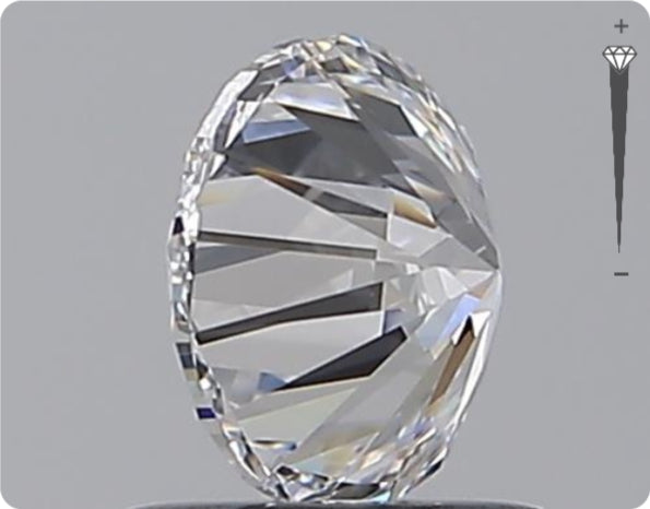 Diamant naturel 0,96 ct GIA | Couleur D | Pureté IF | Taille ronde | TB EX TB #D10385