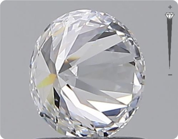 Diamant naturel 0,96 ct GIA | Couleur D | Pureté IF | Taille ronde | TB EX TB #D10385