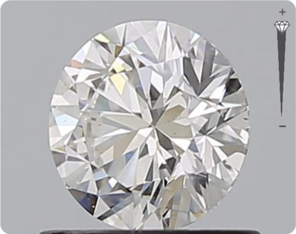 Diamant naturel GIA 0,70 ct | Couleur D | Pureté SI1 | Taille brillant | EX EX EX #D10386
