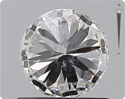 Diamant naturel GIA 0,70 ct | Couleur D | Pureté SI1 | Taille brillant | EX EX EX #D10386