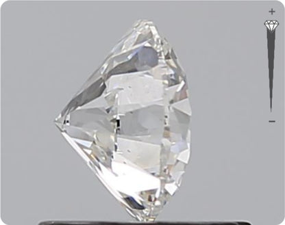 Diamant naturel GIA 0,70 ct | Couleur D | Pureté SI1 | Taille brillant | EX EX EX #D10386