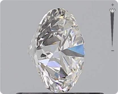 Diamant naturel GIA 0,70 ct | Couleur D | Pureté SI1 | Taille brillant | EX EX EX #D10386