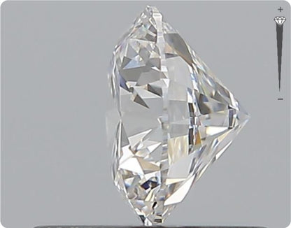 Natural 0.66ct GIA Diamond | Color D | Clarity VVS1 | Round Cut | EX EX EX #D10387