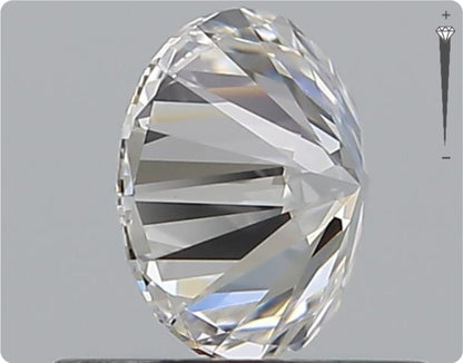Natural 0.66ct GIA Diamond | Color D | Clarity VVS1 | Round Cut | EX EX EX #D10387