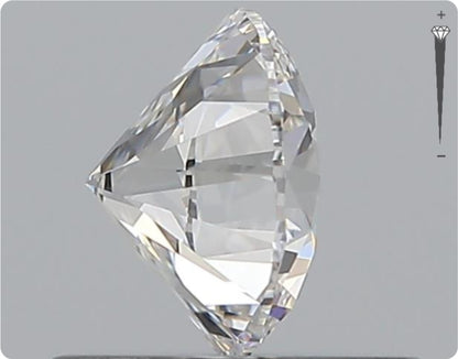 Natural 0.66ct GIA Diamond | Color D | Clarity VVS1 | Round Cut | EX EX EX #D10387