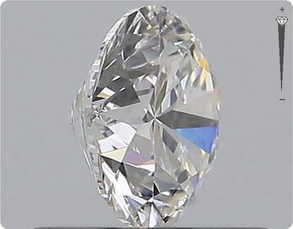 Natural 0.66ct GIA Diamond | Color D | Clarity VVS1 | Round Cut | EX EX EX #D10387