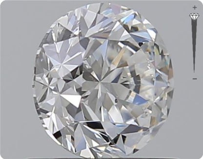 Natural 0.90ct GIA Diamond | Color E | Clarity SI1 | Round Cut | VG VG VG #D10392