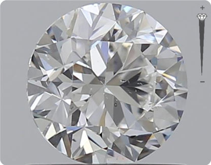 Natural 0.90ct GIA Diamond | Color E | Clarity SI1 | Round Cut | VG VG VG #D10392