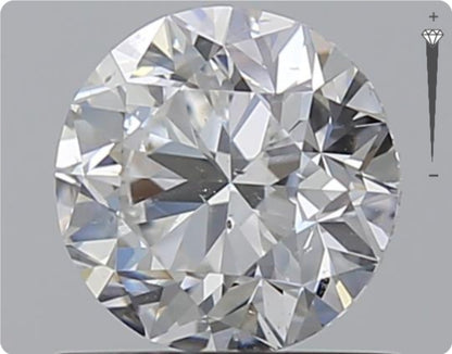 Natural 0.90ct GIA Diamond | Color E | Clarity SI1 | Round Cut | VG VG VG #D10392