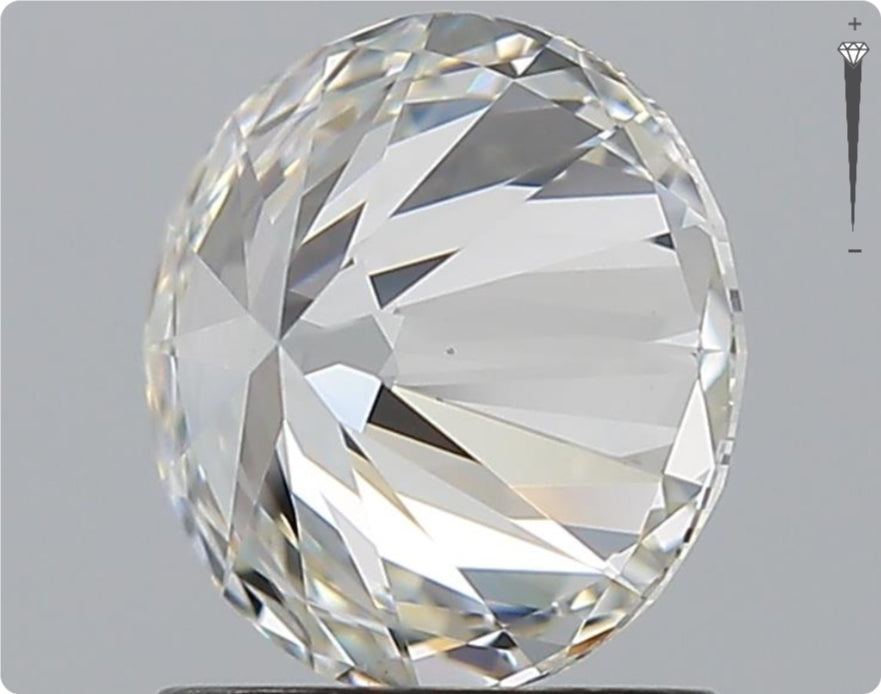 Natural 1.51ct GIA Diamond | Color H | Clarity VVS2 | Round Cut | VG EX EX #D10393
