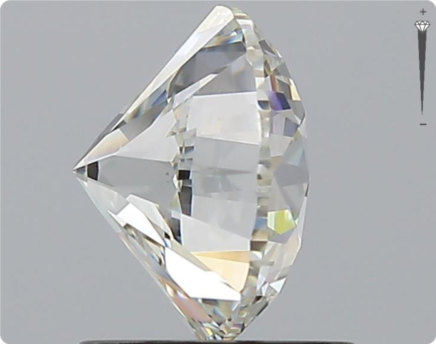 Natural 1.51ct GIA Diamond | Color H | Clarity VVS2 | Round Cut | VG EX EX #D10393