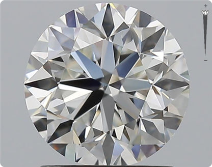 Natural 1.51ct GIA Diamond | Color H | Clarity VVS2 | Round Cut | VG EX EX #D10393