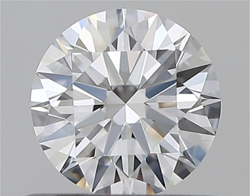 Diamant naturel GIA 0.51ct | Couleur D | Pureté IF | Taille ronde | EX EX EX #D10395