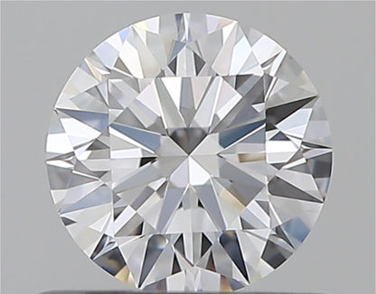 Diamant naturel GIA 0.51ct | Couleur D | Pureté IF | Taille ronde | EX EX EX #D10395
