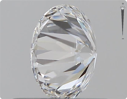 Diamant naturel GIA 0.51ct | Couleur D | Pureté IF | Taille ronde | EX EX EX #D10395