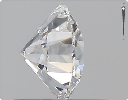 Diamant naturel GIA 0.51ct | Couleur D | Pureté IF | Taille ronde | EX EX EX #D10395