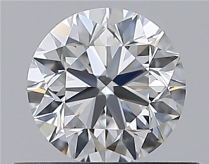 Diamant naturel 0.50ct GIA | Couleur D | Pureté IF | Taille ronde | TB EX EX #D10397