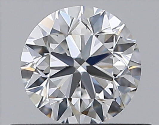 Natürlicher 0.50ct GIA Diamant | Farbe D | Reinheit IF | Rundschliff | VG EX EX #D10397