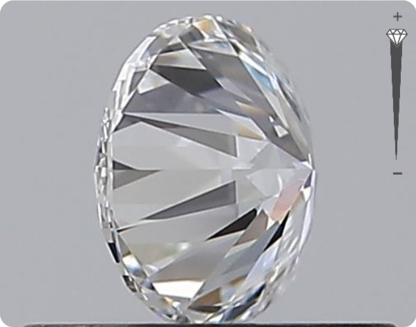 Diamant naturel 0.50ct GIA | Couleur D | Pureté IF | Taille ronde | TB EX EX #D10397
