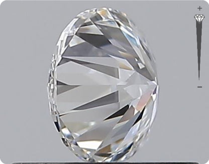 Diamant naturel 0.50ct GIA | Couleur D | Pureté IF | Taille ronde | TB EX EX #D10397