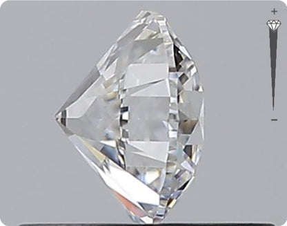 Diamant naturel 0.50ct GIA | Couleur D | Pureté IF | Taille ronde | TB EX EX #D10397