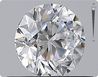 Diamant naturel 0.50ct GIA | Couleur D | Pureté IF | Taille ronde | TB EX EX #D10397