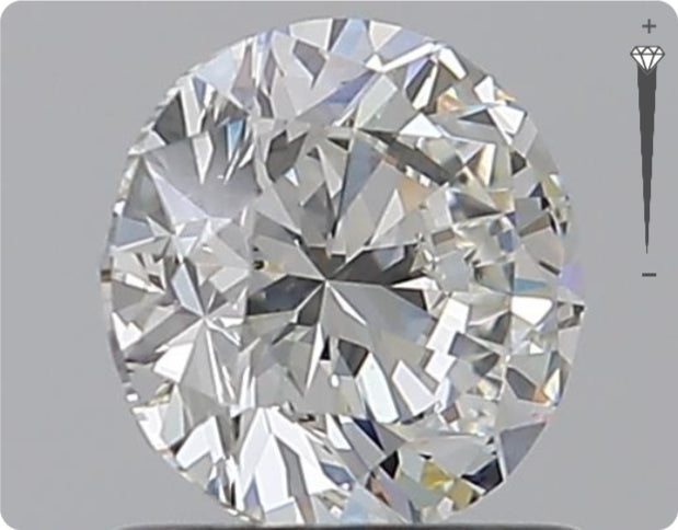 Natural 0.90ct GIA Diamond | Color G | Clarity VS2 | Round Brilliant Cut | VG EX VG #D10400