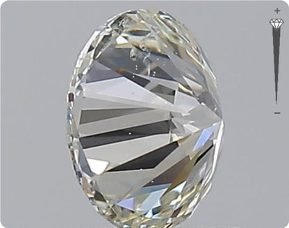 Natural 0.96ct GIA Diamond | Color G | Clarity SI2 | Round Cut | EX EX EX #D10402