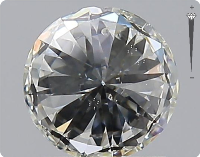 Natural 0.96ct GIA Diamond | Color G | Clarity SI2 | Round Cut | EX EX EX #D10402