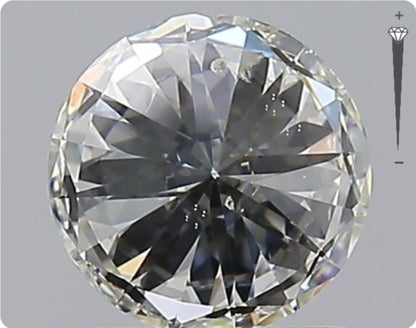 Natural 0.96ct GIA Diamond | Color G | Clarity SI2 | Round Cut | EX EX EX #D10402