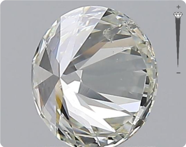 Natural 0.96ct GIA Diamond | Color G | Clarity SI2 | Round Cut | EX EX EX #D10402