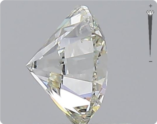 Natural 0.96ct GIA Diamond | Color G | Clarity SI2 | Round Cut | EX EX EX #D10402