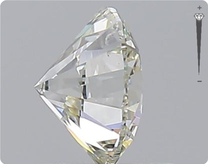 Natural 0.96ct GIA Diamond | Color G | Clarity SI2 | Round Cut | EX EX EX #D10402