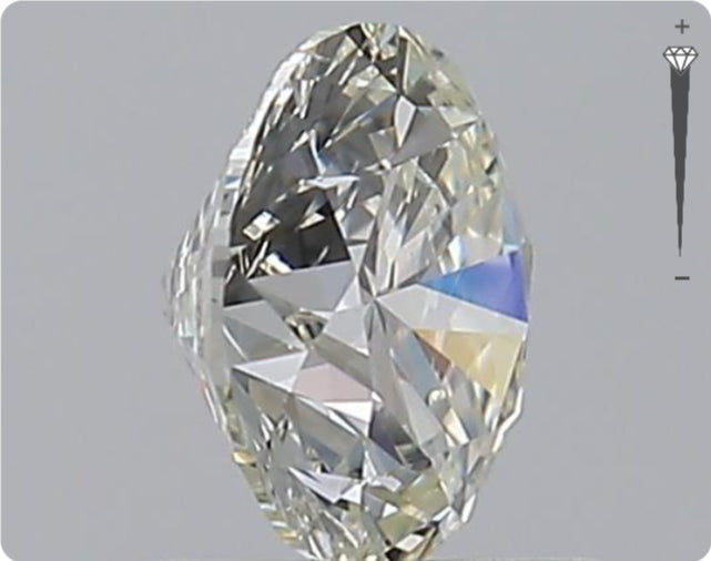 Natural 0.96ct GIA Diamond | Color G | Clarity SI2 | Round Cut | EX EX EX #D10402