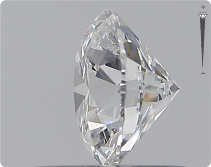 Natural 0.61ct GIA Diamond | Color D | Clarity SI2 | Round Cut | EX EX EX #D10403