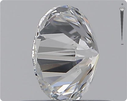 Natural 0.61ct GIA Diamond | Color D | Clarity SI2 | Round Cut | EX EX EX #D10403