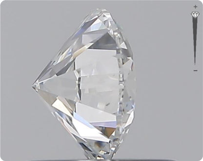 Natural 0.61ct GIA Diamond | Color D | Clarity SI2 | Round Cut | EX EX EX #D10403
