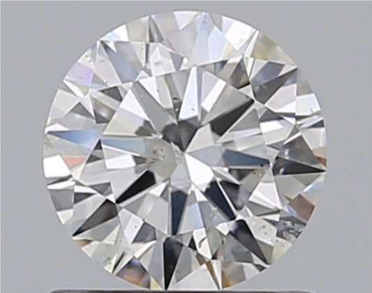Natürlicher 0.90ct GIA Diamant | Farbe D | Reinheit SI2 | Rundschliff | EX EX EX #D10406