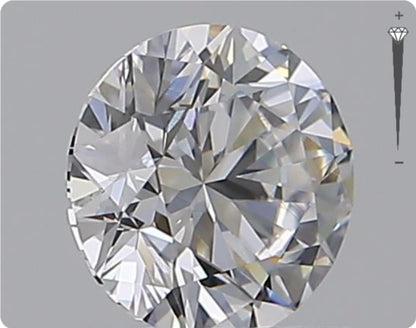 Natural 0.58ct GIA Diamond | Color D | Clarity VVS1 | Round Cut | EX EX EX #D10408