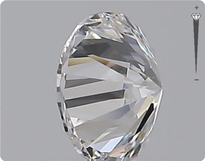 Natural 0.58ct GIA Diamond | Color D | Clarity VVS1 | Round Cut | EX EX EX #D10408