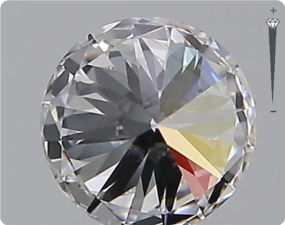 Natural 0.58ct GIA Diamond | Color D | Clarity VVS1 | Round Cut | EX EX EX #D10408
