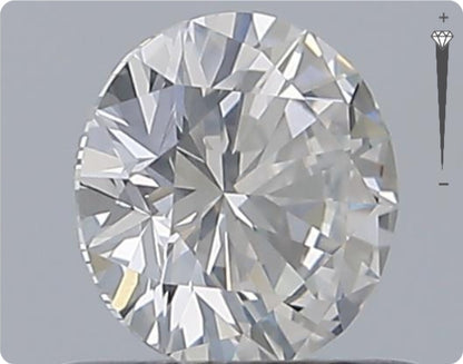 Diamant naturel 0.56ct GIA | Couleur E | Pureté SI2 | Taille ronde | EX EX EX #D10409