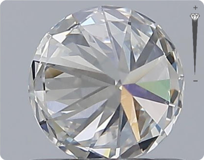 Diamant naturel 0.56ct GIA | Couleur E | Pureté SI2 | Taille ronde | EX EX EX #D10409
