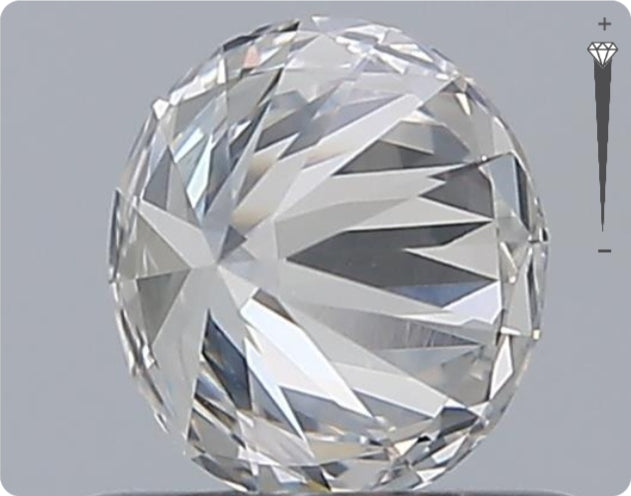 Diamant naturel 0.56ct GIA | Couleur E | Pureté SI2 | Taille ronde | EX EX EX #D10409
