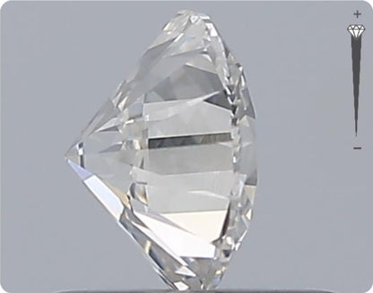 Diamant naturel 0.56ct GIA | Couleur E | Pureté SI2 | Taille ronde | EX EX EX #D10409