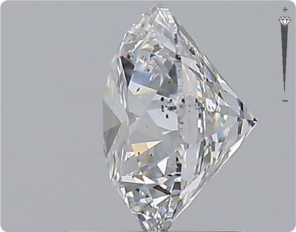 Natural 1.50ct GIA Diamond | Color E | Clarity SI2 | Round Cut | EX EX EX #D10416